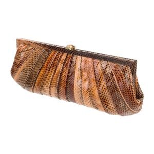 Kotur Snakeskin Clutch Bag
